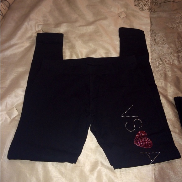 - V🎀Secret Angel Sequin leggings sz S - Picture 3 of 4